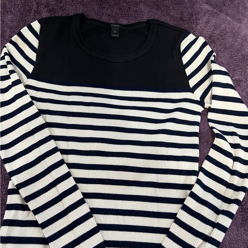 Jcrew striped top